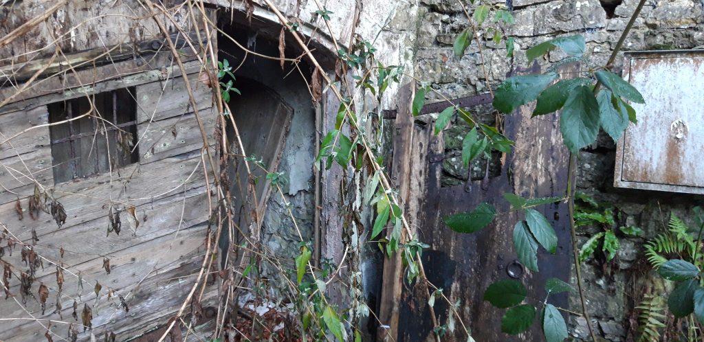 Unbekannte zerstören Tor zu historischem Bierkeller in Riehen