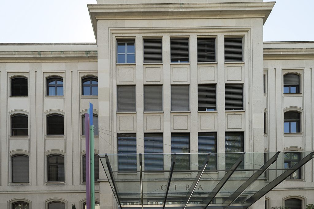 Denkmalschutz für ehemaliges Ciba-Verwaltungsgebäude