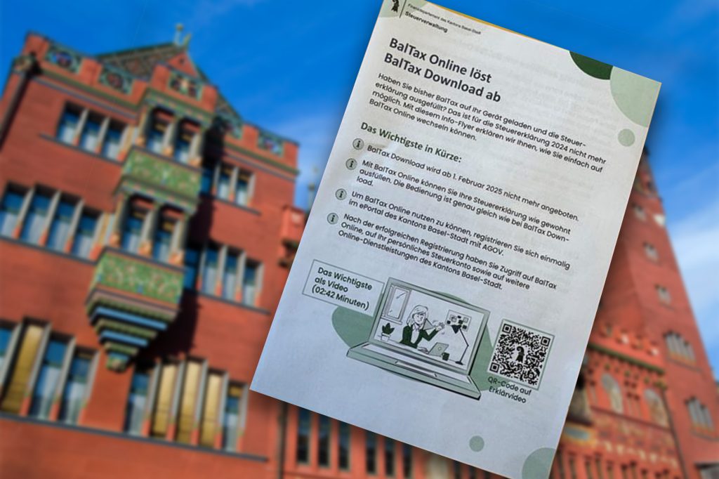 URL führt auf die Bahamas: Kanton verschickt fehlerhafte Steuer-Anleitung