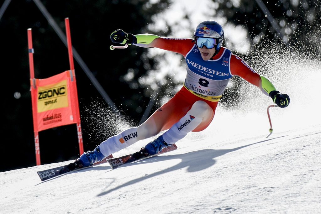 Marco Odermatt holt mit perfekter Fahrt Gold im Super-G