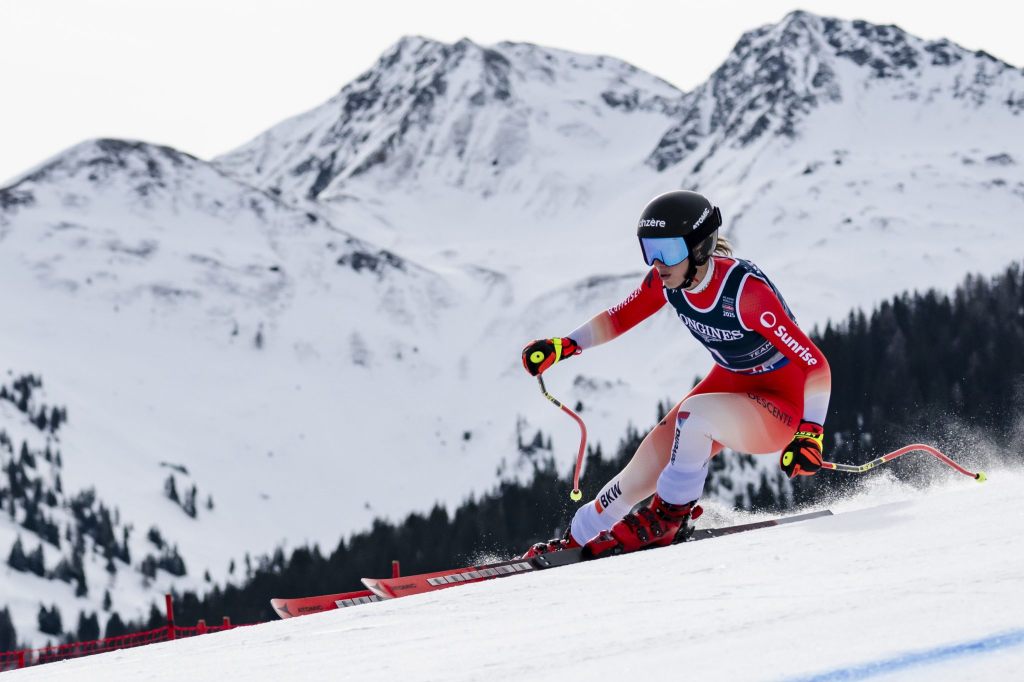 Der erste Teil der Team-Kombination läuft für die Schweizer Skifahrerinnen nicht nach Wunsch