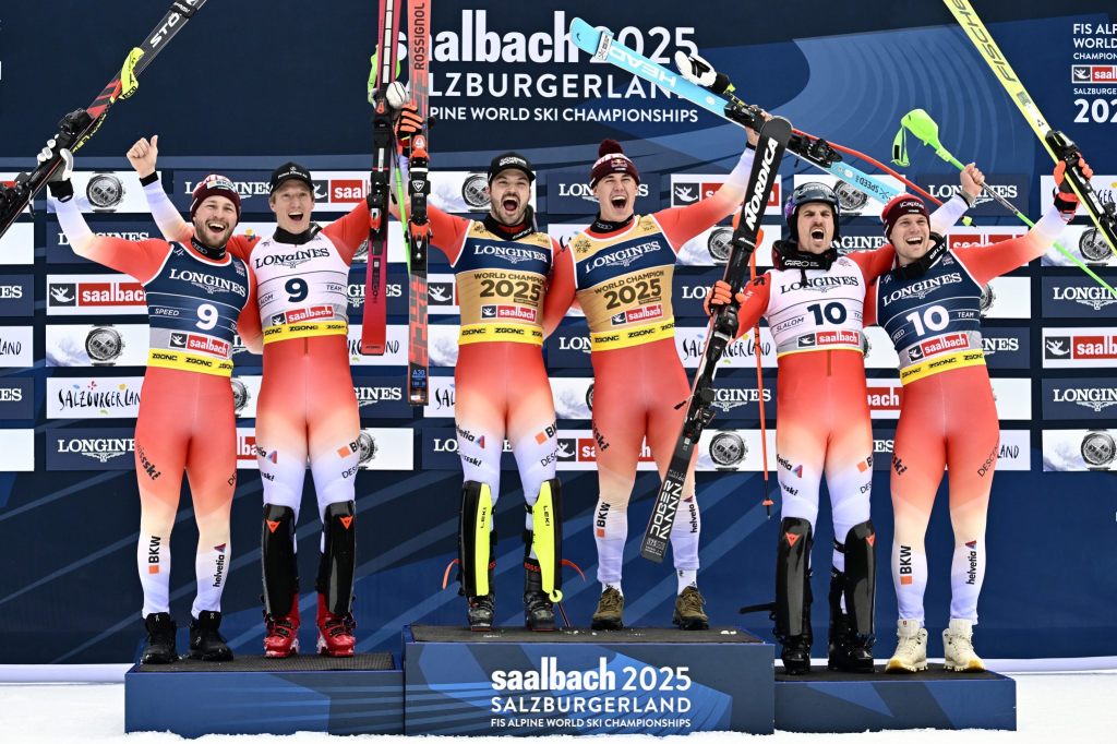 Jaaaaaaaa! Schweizer Dreifachsieg in Saalbach