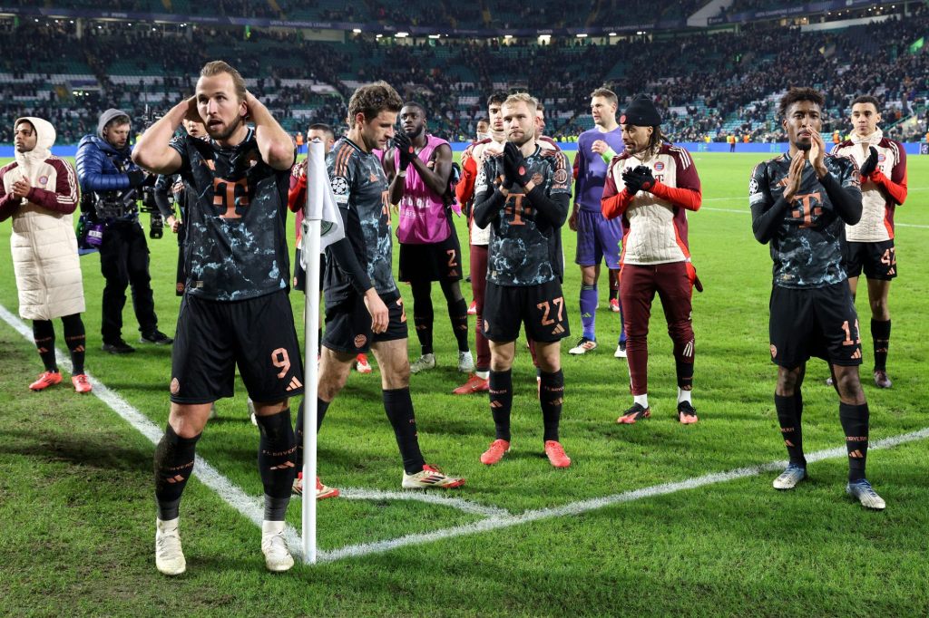 Bayern München siegt in Glasgow knapp, Monaco verliert