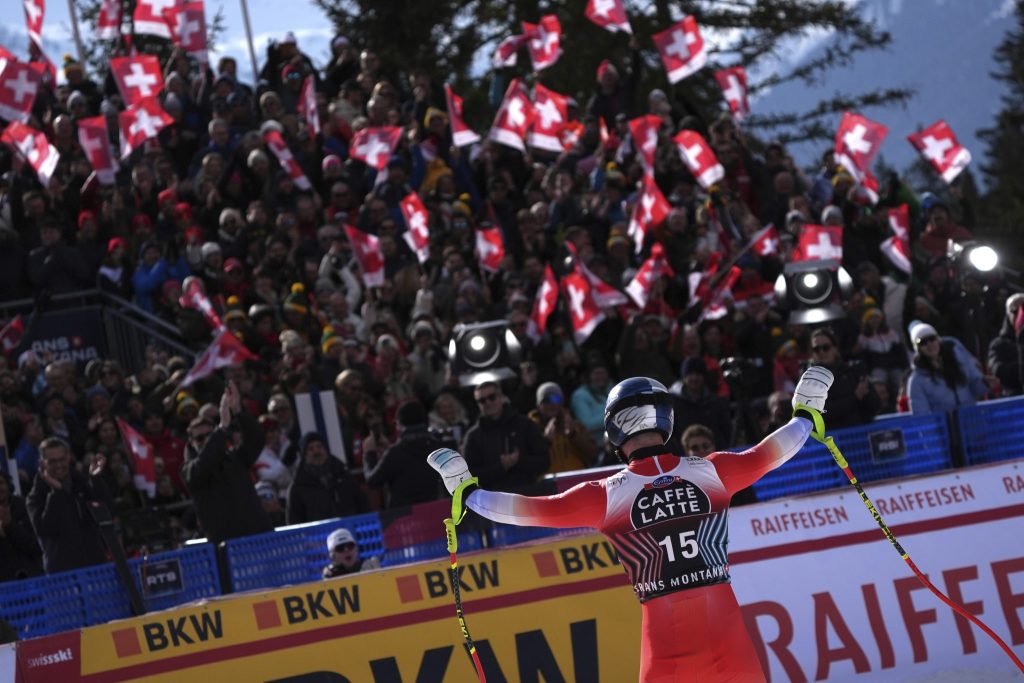 Schweizer Ski-Fest auch in Crans-Montana