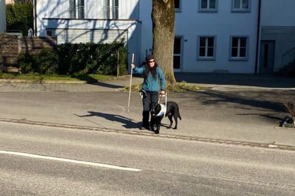 Blinde haben Vortritt – und so viele Autofahrer halten sich daran