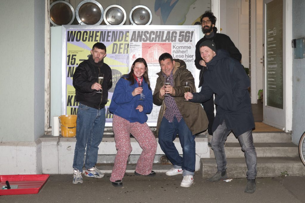 In den Strassen des St. Johann hängen ab sofort Quartiernews