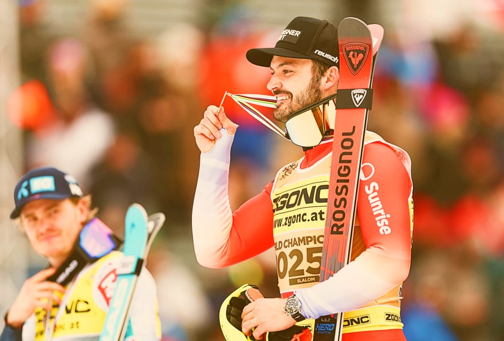 Historisch: Loïc Meillard ist Slalom-Weltmeister!