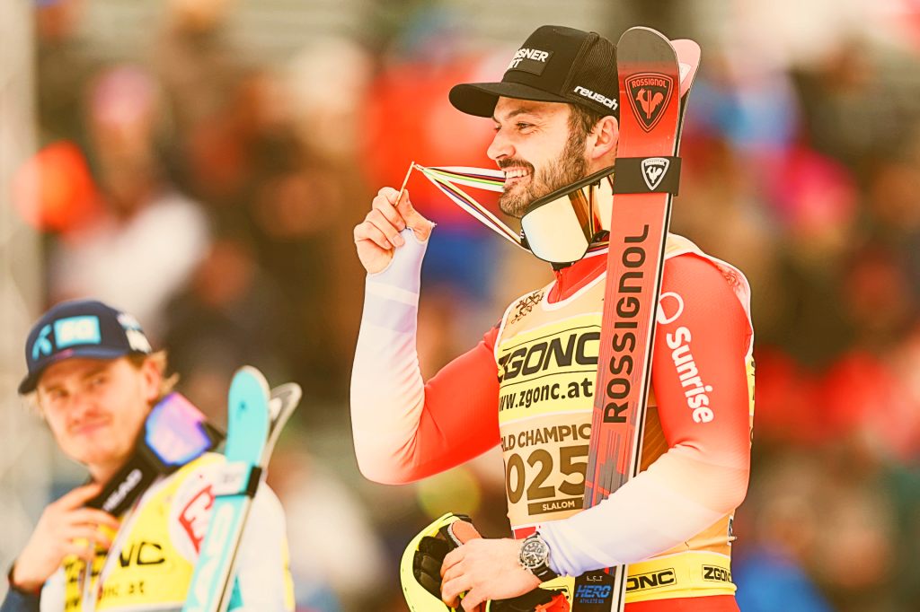 Historisch: Loïc Meillard ist Slalom-Weltmeister!