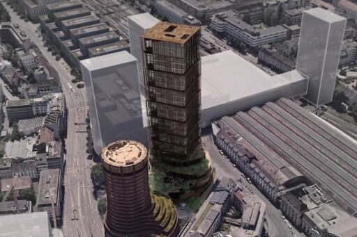Der Bebauungsplan für das neue 122 Meter hohe BIZ-Hochhaus in Basel ist genehmigt