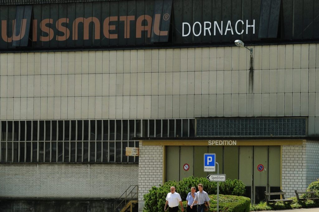 Swissmetal schliesst den Standort Dornach per Ende Juli