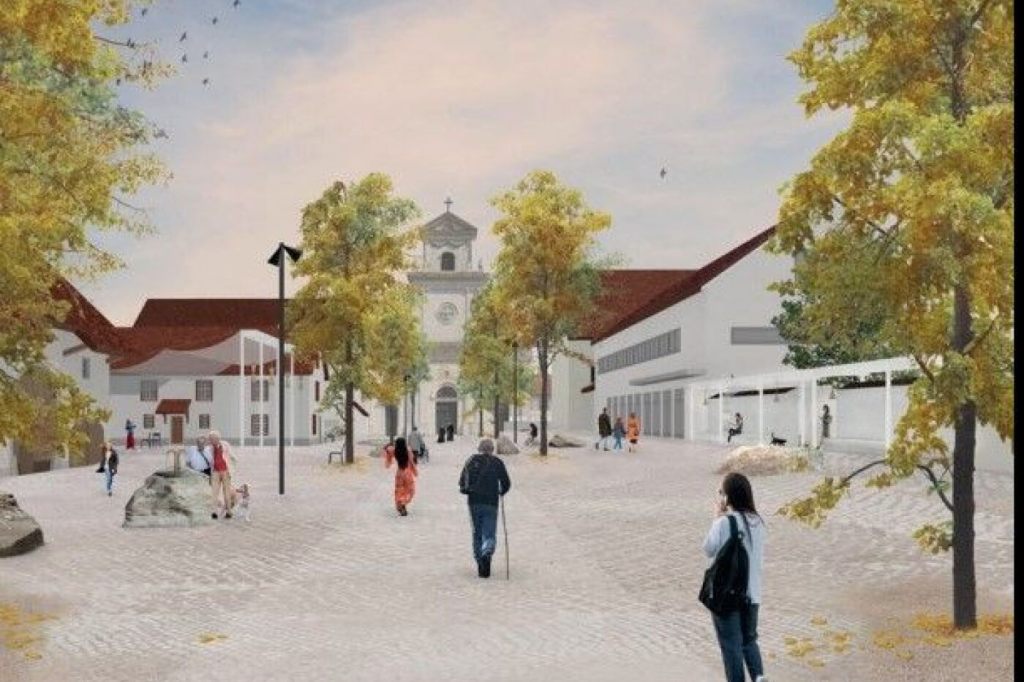 Klosterplatz in Mariastein wird umgestaltet