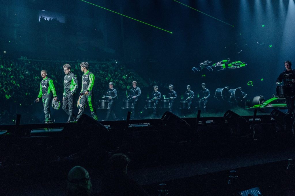 Top Secret heizen bei Formel-1-Show in London ein