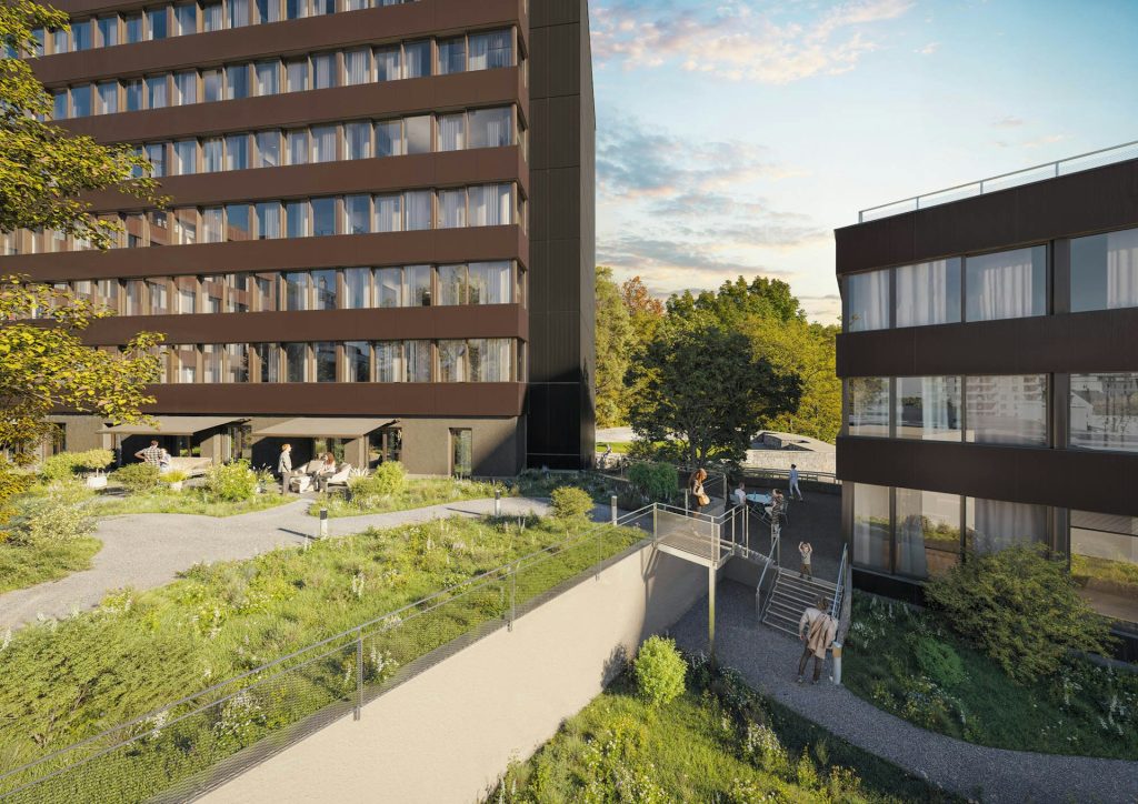 Büro war einmal: Im ehemaligen Swisscom-Haus entstehen 105 neue Wohnungen
