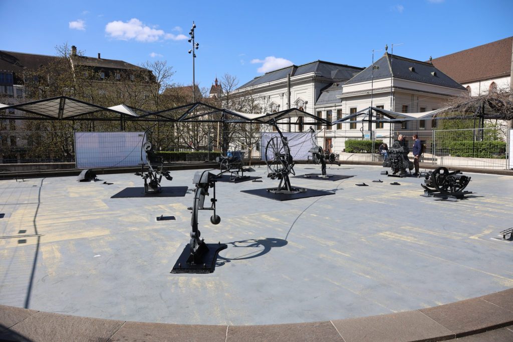 Tinguely-Brunnen wird für Grossveranstaltungen aufgefrischt