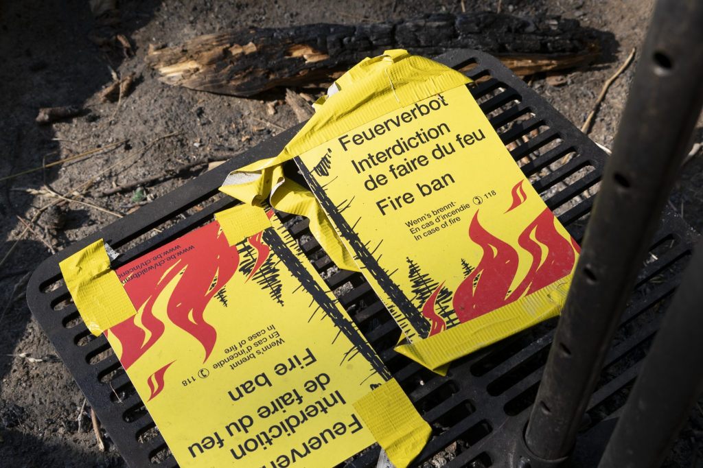 Feuerverbot in den italienischsprachigen Südtälern und dem Tessin