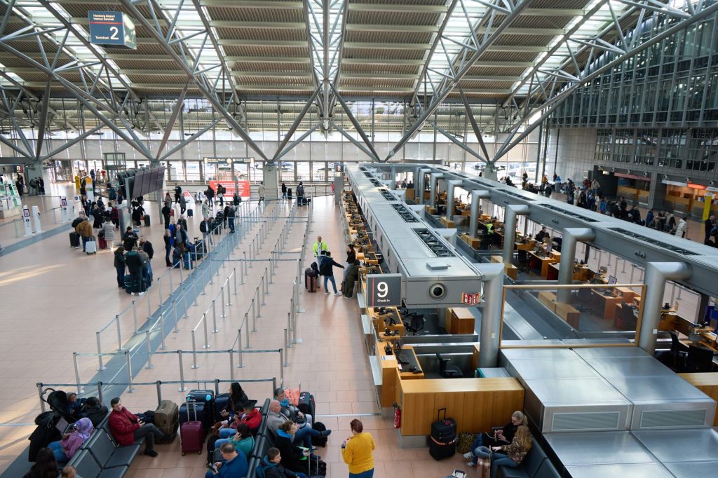 Wegen eines Streiks ist der Flughafen Hamburg heute geschlossen