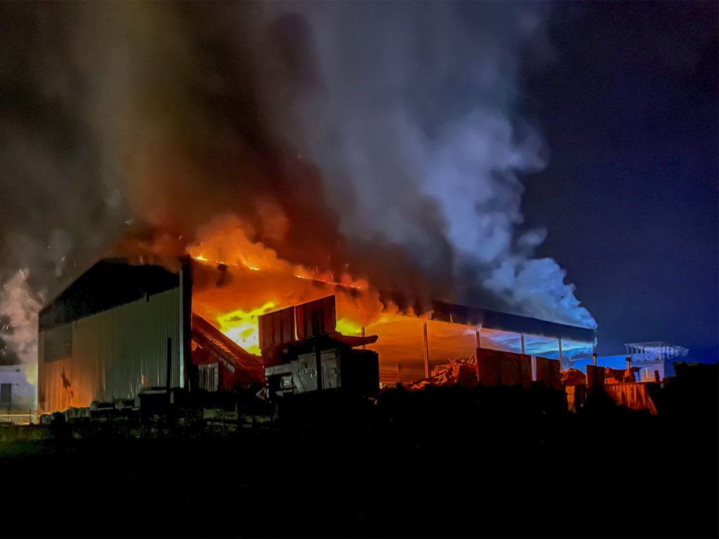 Nach Brand: Grosser Sachschaden in Bubendorf