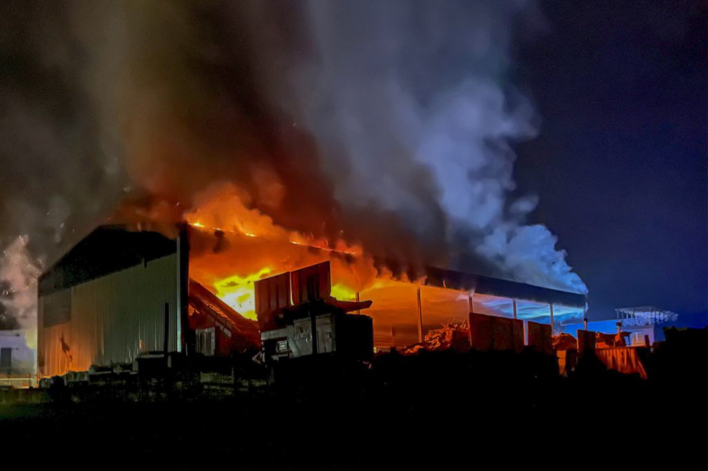Nach Brand: Grosser Sachschaden in Bubendorf