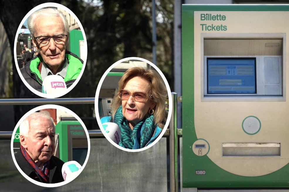 Gespaltene Meinungen: Passanten über das Aus von Barzahlung an Ticketautomaten