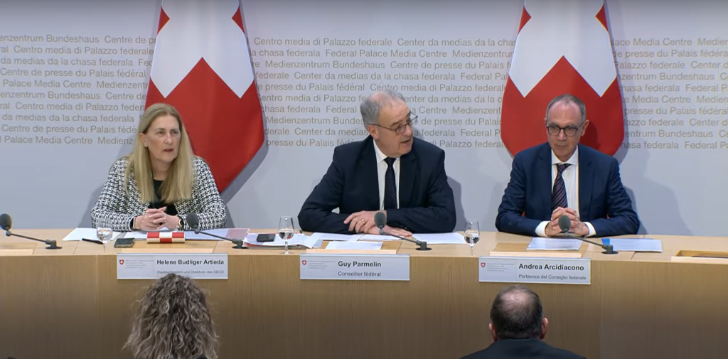 Bundesrat beschliesst 14 Massnahmen zum Schutz der Schweizer Löhne