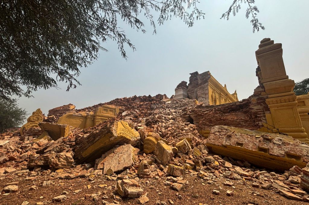 Nach dem Erdbeben kommt in Myanmar nun auch Starkregen dazu