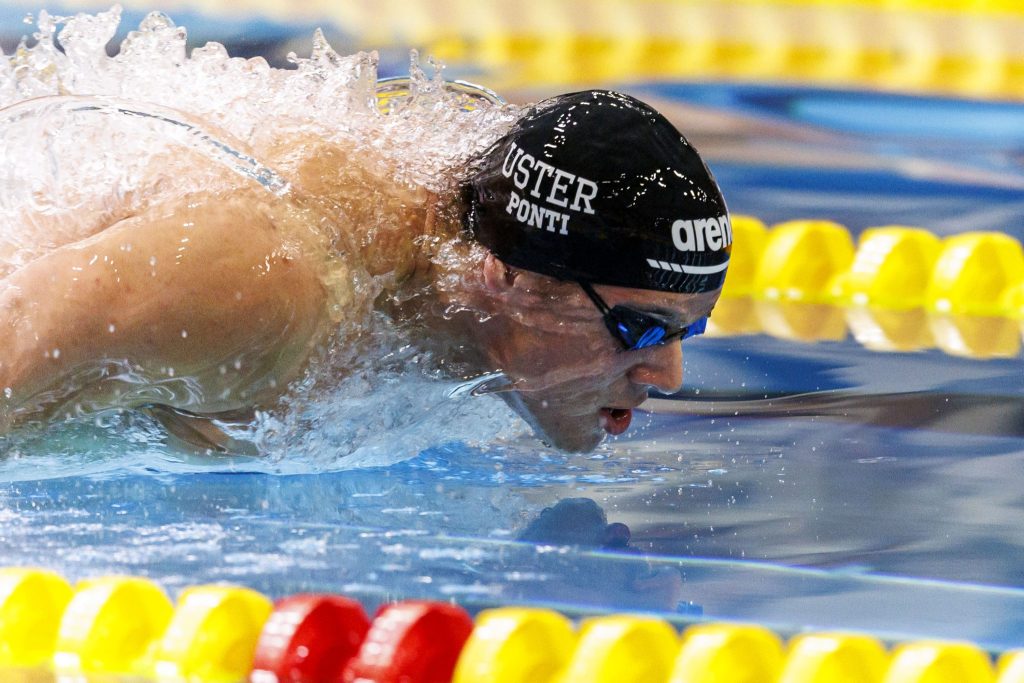 Pontis Paradedisziplin 50 m Delfin neu olympisch