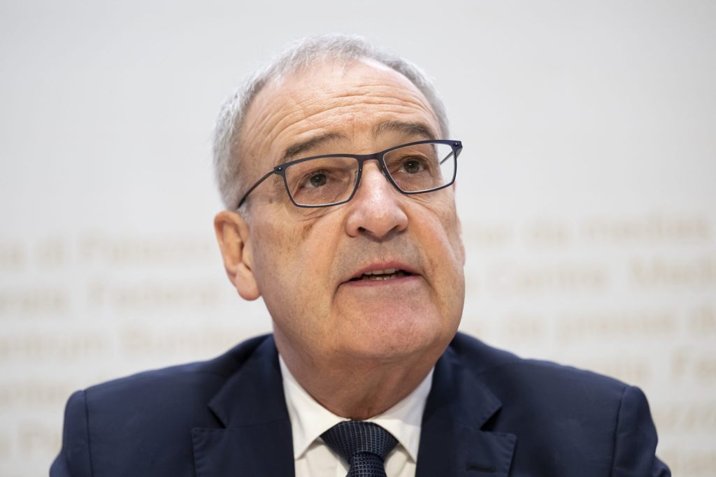 Parmelin tauscht sich mit Schweizer Unternehmen in den USA aus