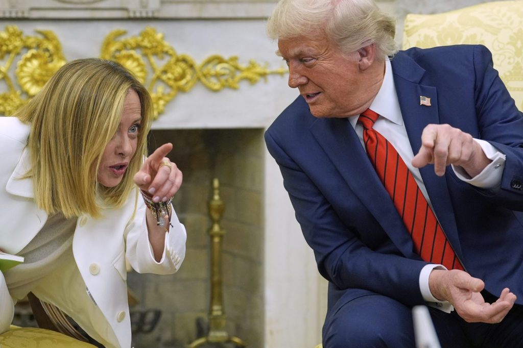 Melonis Besuch hinterlässt einen positiven Eindruck bei Trump