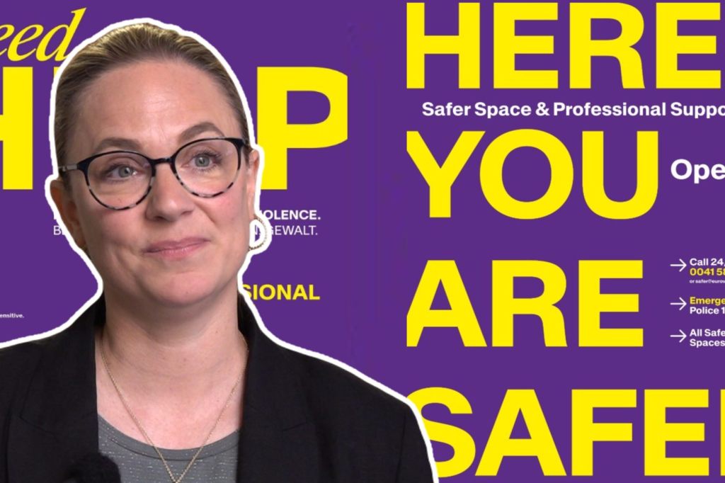 ESC Schutz- und Massnahmenkonzept: Safer Spaces und 24h-Hilfe für Betroffene