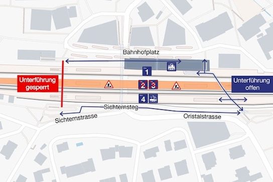 «Vierspurausbau Liestal» sorgt für Fahrplanänderungen und Zugausfälle