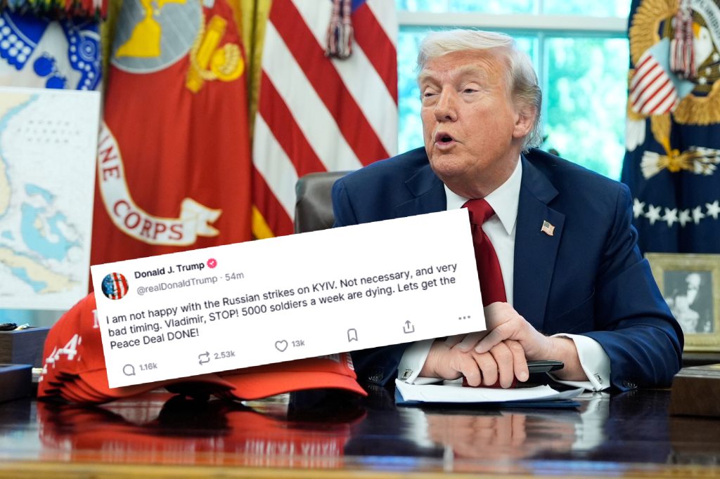 Donald Trump: «Ich denke, wir haben grosse Fortschritte gemacht»