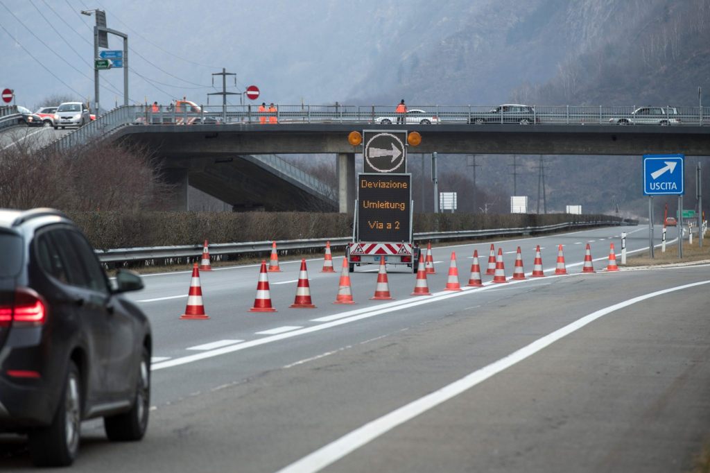 A2 wird für Instandhaltungsarbeiten bei Sissach gesperrt