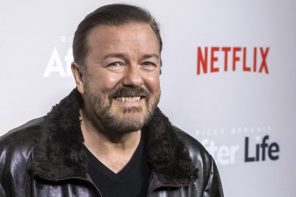 Komiker Ricky Gervais erhält Hollywood-Stern