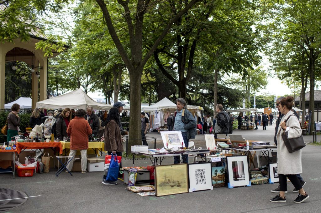 Frühlingspremiere für den Quartierflohmarkt auf dem Bruderholz