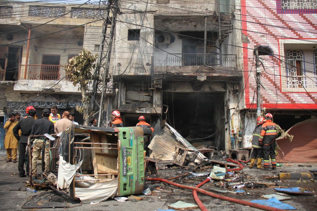 Explosion in der ostpakistanischen Stadt Lahore