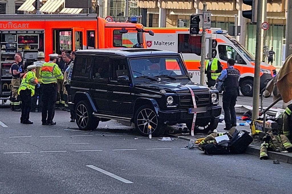 Unfallfahrer in Stuttgart hatte Kind im Auto