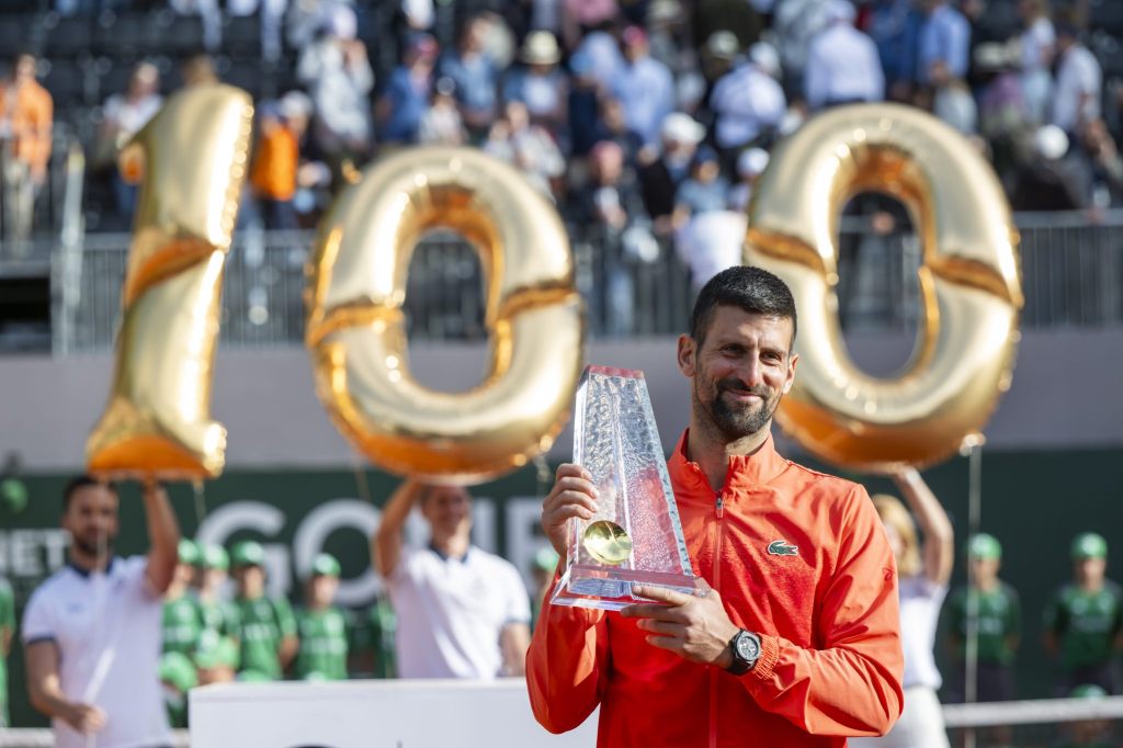 Djokovic nach langem Anlauf im Hunderter-Klub