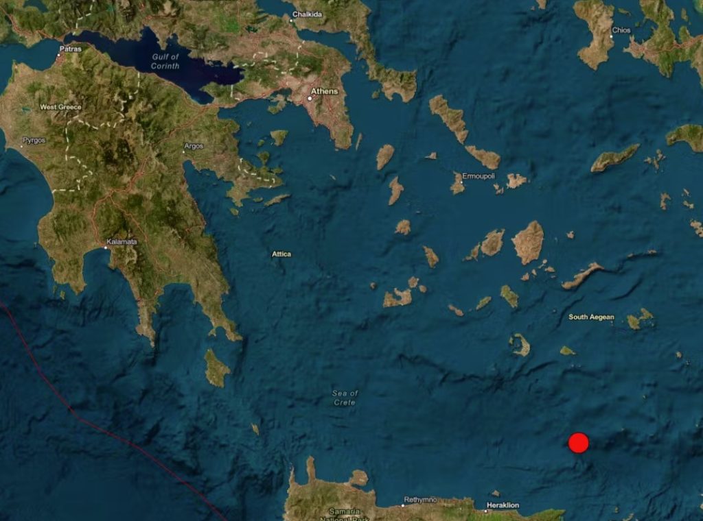 Beben der Stärke 6,1 vor griechischer Insel Kreta