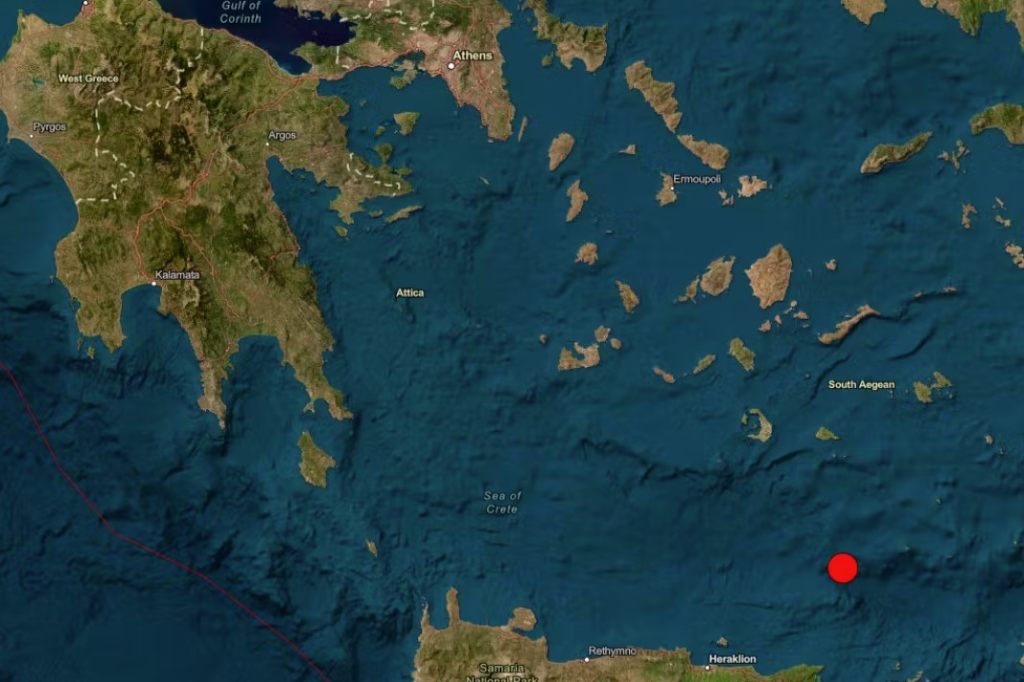 Beben der Stärke 6,1 vor griechischer Insel Kreta