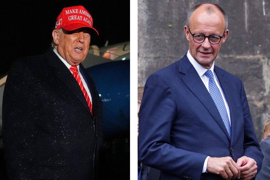 Merz will sich am Donnerstag mit Trump treffen