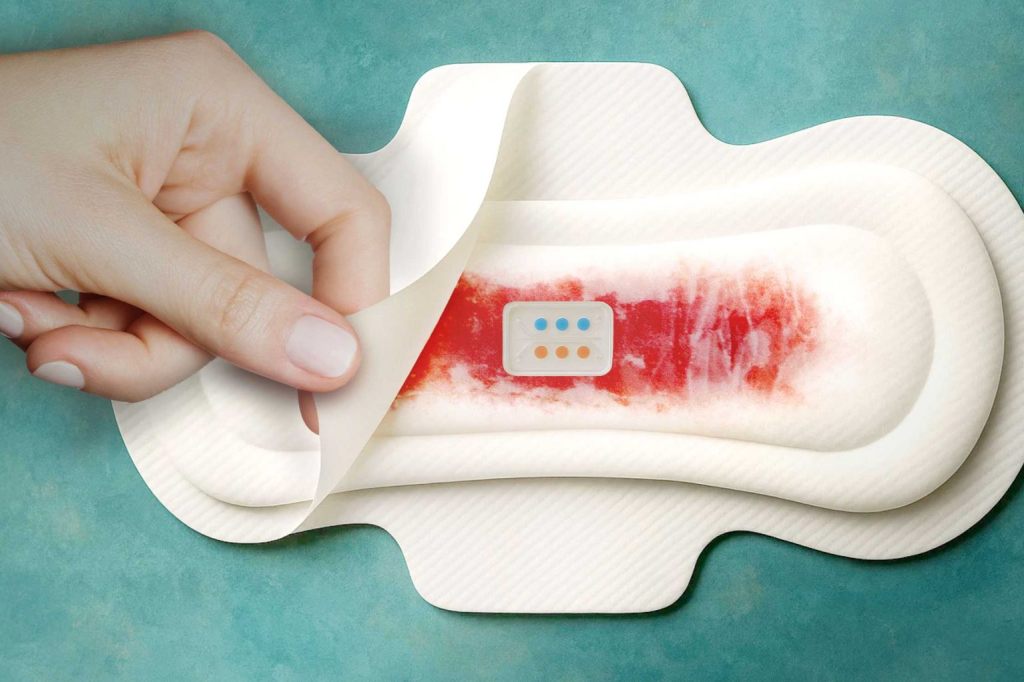 Neue Binde erkennt Krankheiten im Menstruationsblut