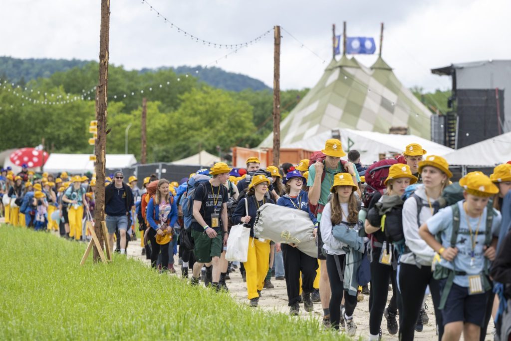 10&#8217;000 Kinder und Jugendliche feiern Band Hecht am Pfingstlager