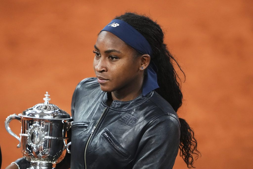 Coco Gauff feiert in Paris ihren zweiten Grand-Slam-Titel