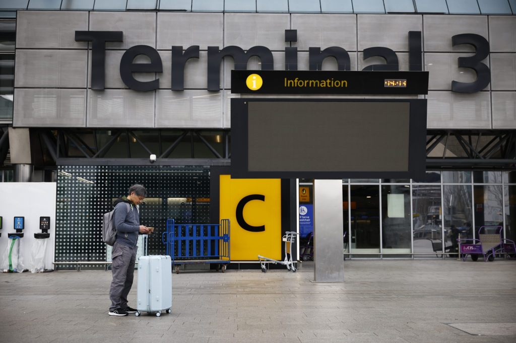 Flugverkehr über Grossbritannien gestört