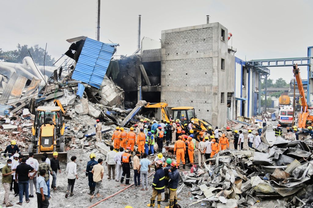 Mehr als 30 Tote nach Explosion in Chemieanlage
