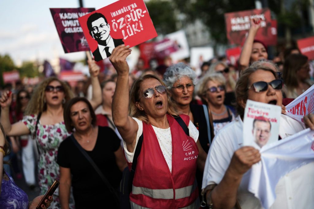 Festnahmen nach Grossdemo der Opposition in Istanbul