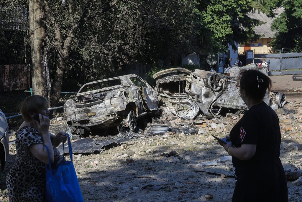 Russland attackiert Ukraine erneut mit Kampfdrohnen