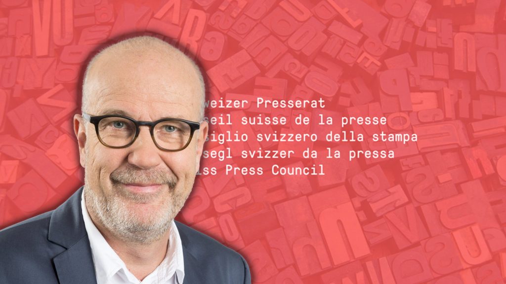 Daniel Hitzig wird neuer Präsident der Stiftung «Schweizer Presserat»