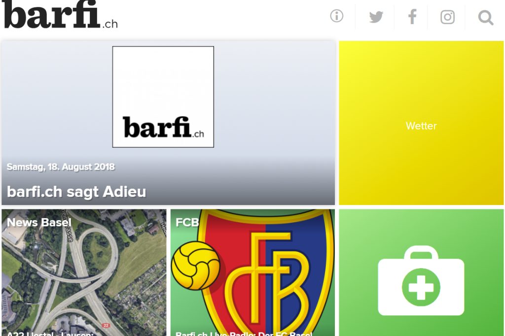 Barfi.ch vor Neustart: Onlineportal soll wiederbelebt werden