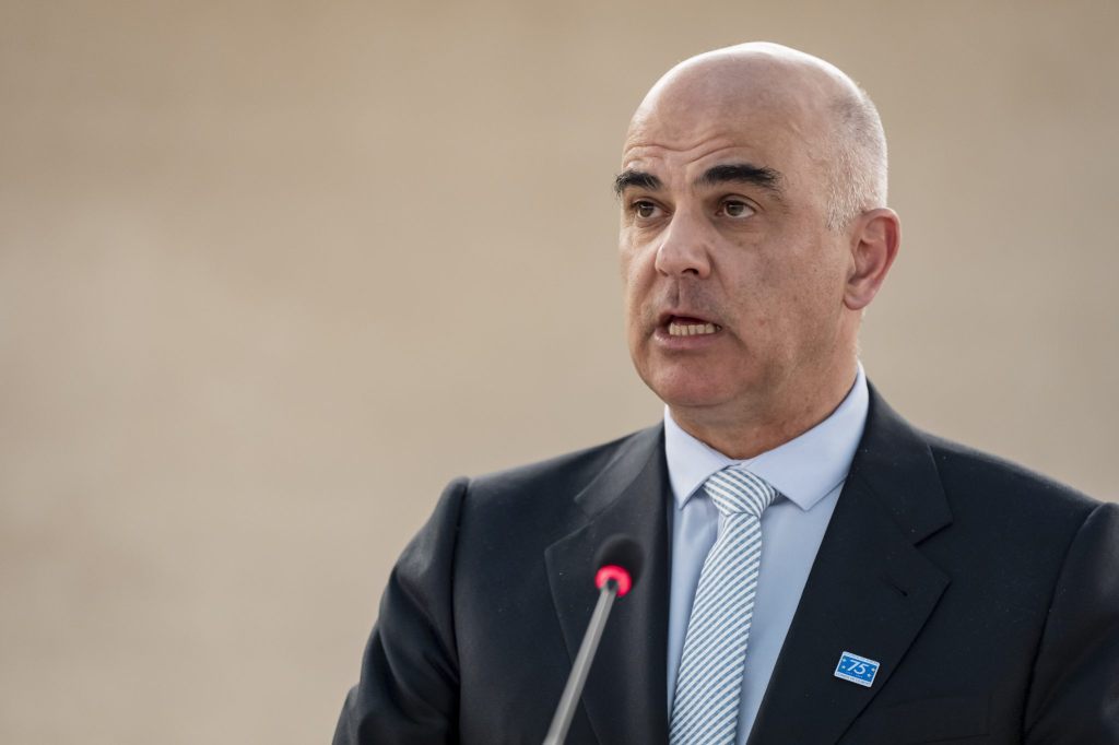 Zustand nicht besorgniserregend  Alain Berset ist im Spital